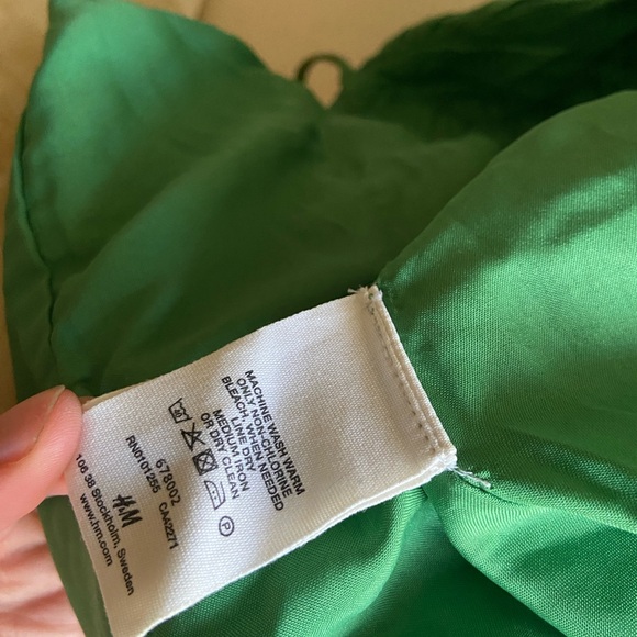 Y2K 00s H&M Europe homecoming dress pleated full skirt Tumblr - Picture 6 of 6